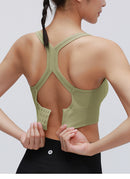 Sports Underwear Women Shockproof Running Gather Stereotype Beauty Back Yoga Vest High-intensity Fitness Bra