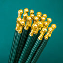 Alloy Chopsticks Non-slip Green