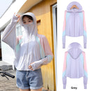 Womens UPF 50+ Cooling UV Protection Clothing Hooded Sun Protective Jacket Long Sleeve for Summer