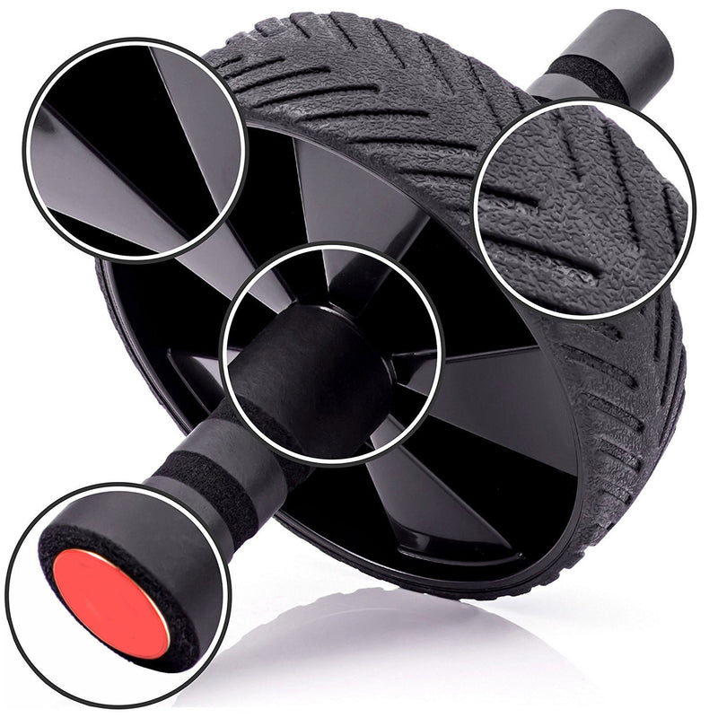 Fitnessery Ab Roller for Abs Workout - Ab Roller Wheel Exercise Equipment - Ab Wheel Exercise Equipment - Ab Wheel Roller for Home Gym